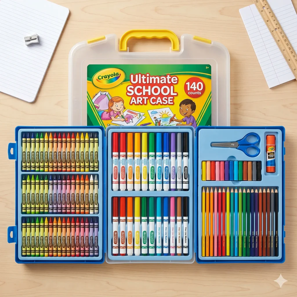 multicolor art case