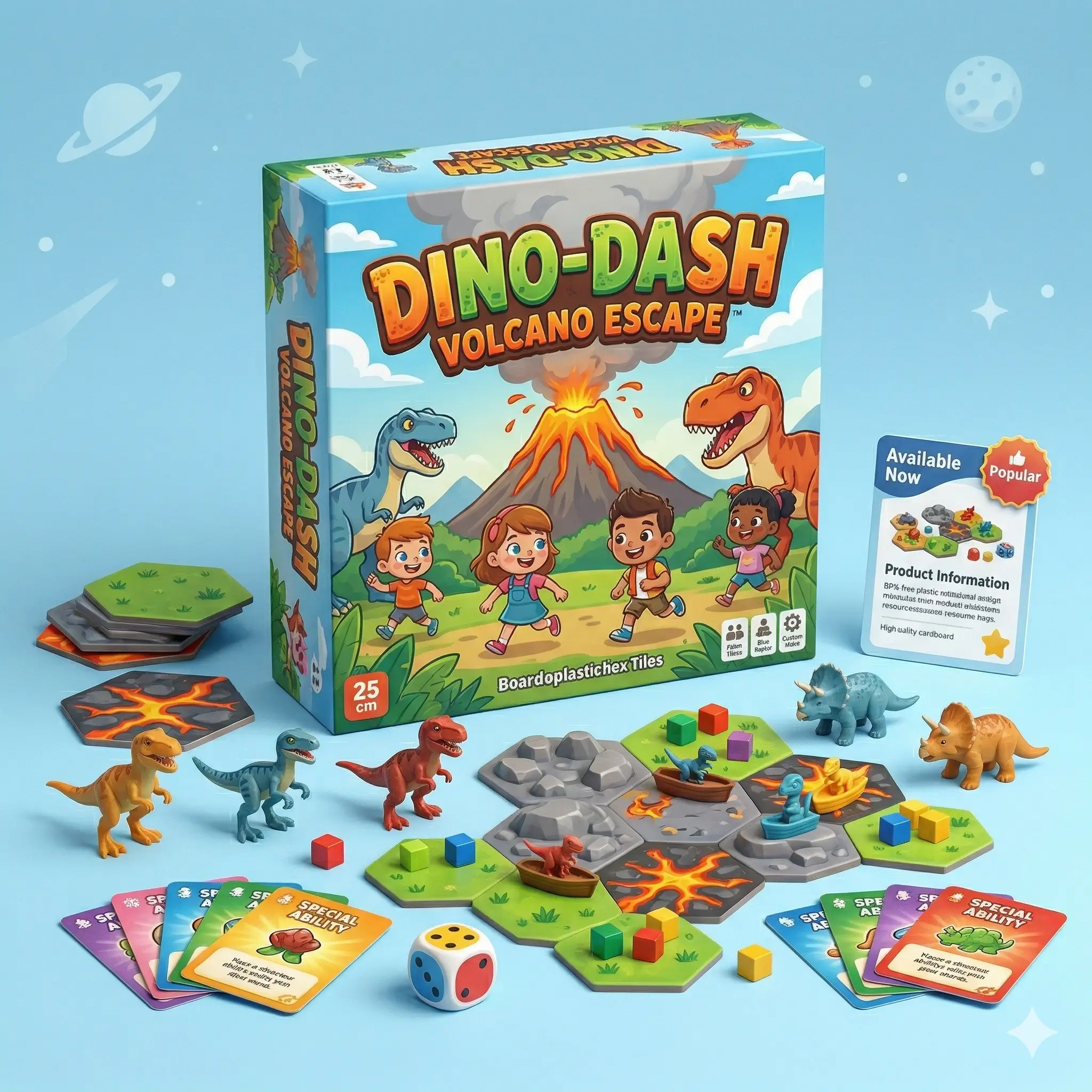 din dash board game